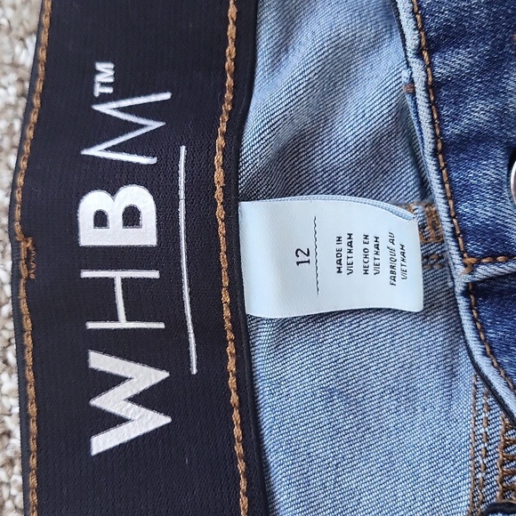 WHBM straight leg jeans NEW style - Picture 3 of 6